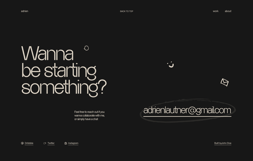 Adrien Laurent - Portfolio