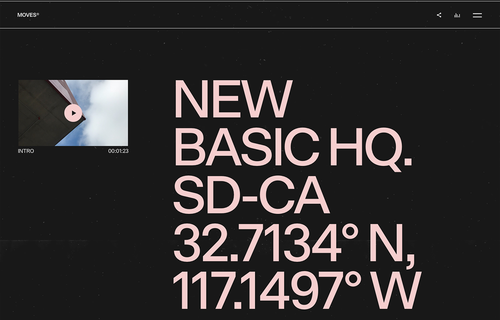 BASIC® — MOVES.