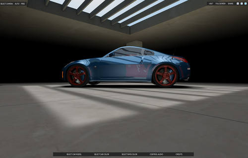 Car Visualizer WebGL