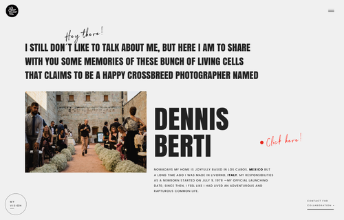 Dennis Berti Honest Visual Storyteller