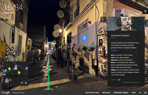 Google's Night Walk in Marseille