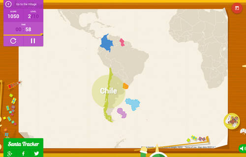 Google Santa Tracker 2014