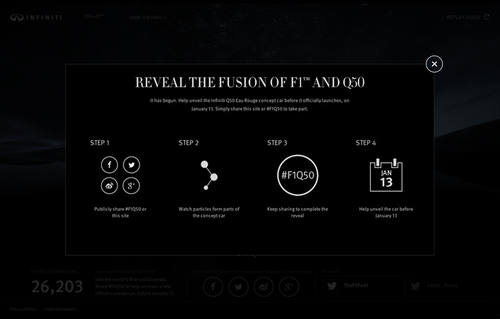 Infiniti Q50 Eau Rouge Social Unveiling