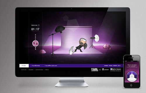 Je veux les lunettes de Karl