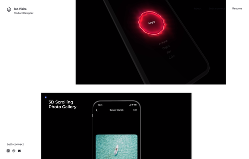 Jon Vieira '21 Portfolio
