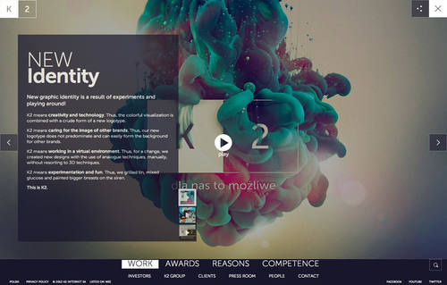 K2 digital agency website