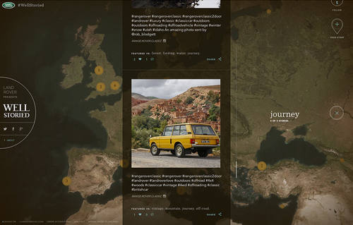 Land Rover "Well Storied"