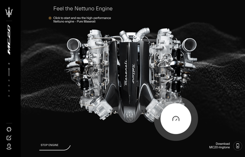 Maserati MC20 Product Page