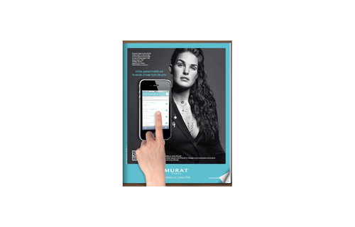 Murat Paris: interactive press ad