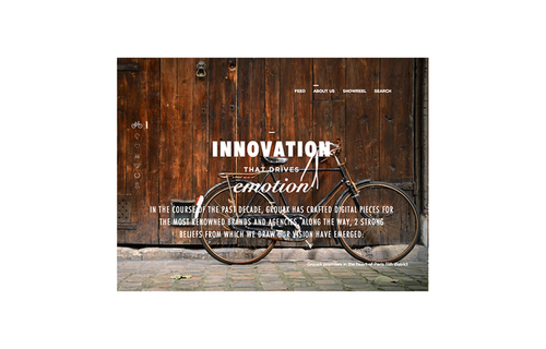 new Grouek agency website