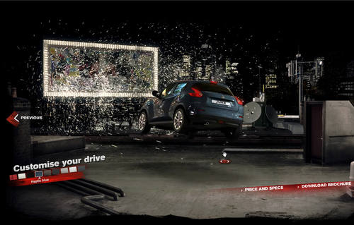 Nissan Juke. Light up the night
