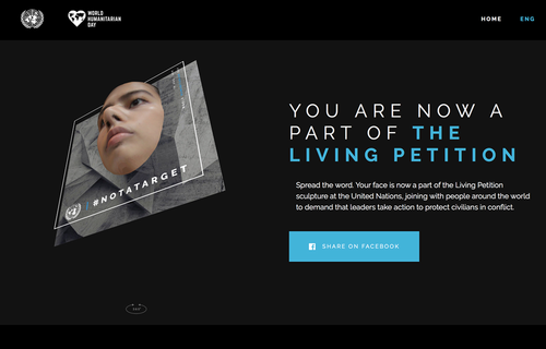 Not A Target - The Living Petition