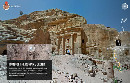 Petra Street View