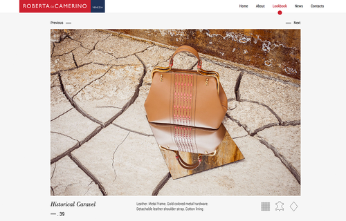 Roberta di Camerino Website