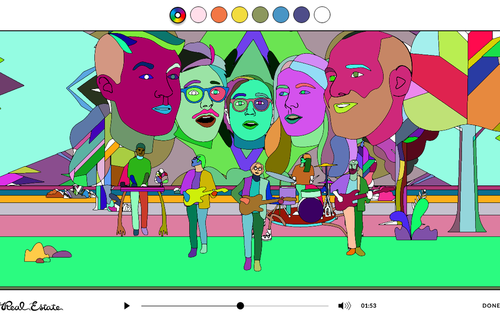 "Stained Glass" Interactive Music Video