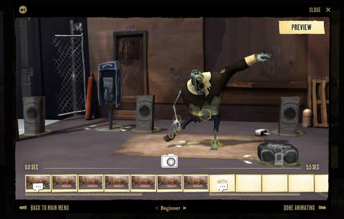 Stop Motion Zombie Lab