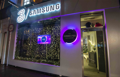 Three & Samsung: The Connected Restaurant
