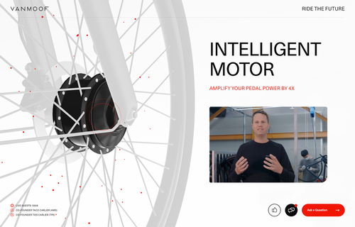 VanMoof - Live Launch