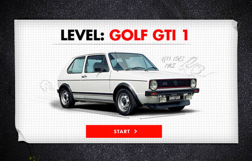 Volkswagen GTI BannerBahn