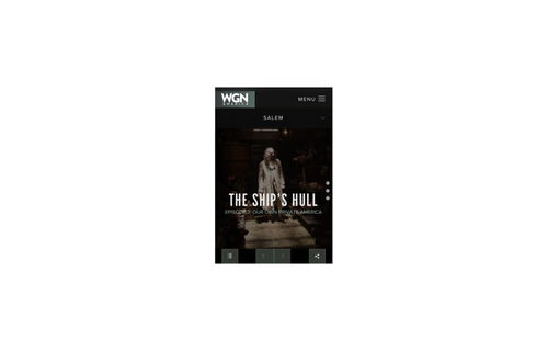 WGN America Site Redesign